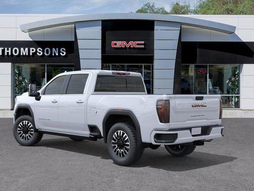 Glacier White Tricoat 2026 GMC Sierra 2500 Denali Ultimate