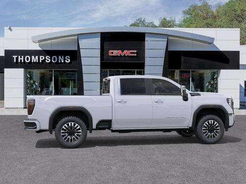 Glacier White Tricoat 2026 GMC Sierra 2500 Denali Ultimate