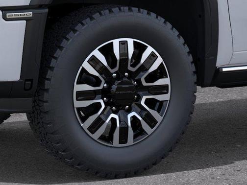 Glacier White Tricoat 2026 GMC Sierra 2500 Denali Ultimate