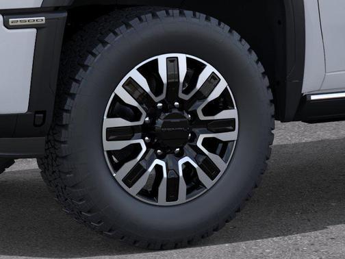 Glacier White Tricoat 2026 GMC Sierra 2500 Denali Ultimate
