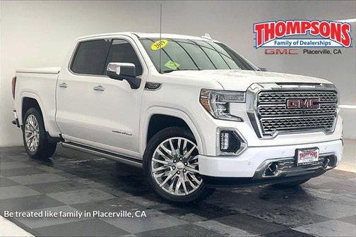 White Frost Tricoat 2019 GMC Sierra 1500 Denali
