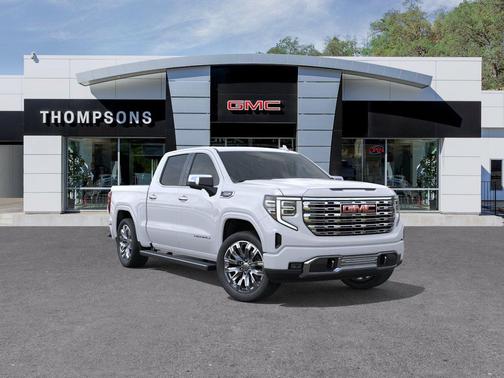 Glacier White Tricoat 2026 GMC Sierra 1500 Denali