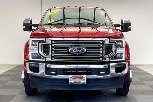 Rapid Red Metallic Tinted Clearcoat 2022 Ford F-450 King Ranch