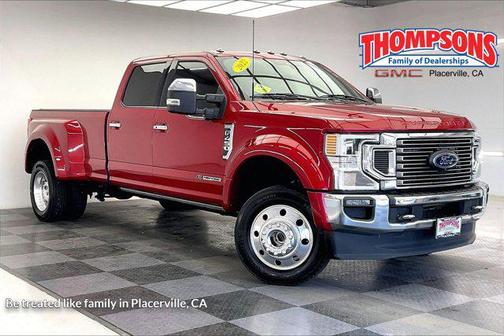 Rapid Red Metallic Tinted Clearcoat 2022 Ford F-450 King Ranch