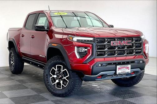 Volcanic Red Tintcoat 2026 GMC Canyon AT4X