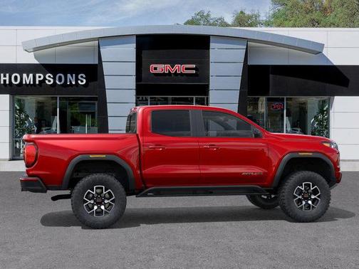 Volcanic Red Tintcoat 2026 GMC Canyon AT4X