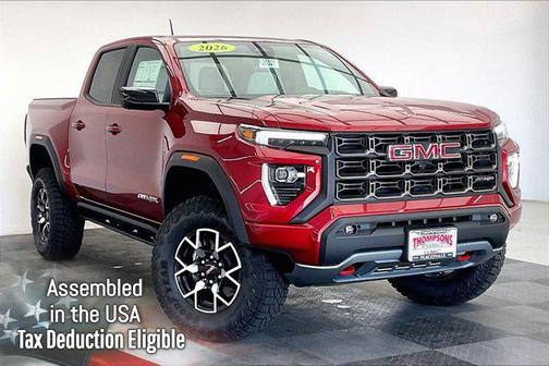Volcanic Red Tintcoat 2026 GMC Canyon AT4X