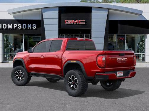 Volcanic Red Tintcoat 2026 GMC Canyon AT4X