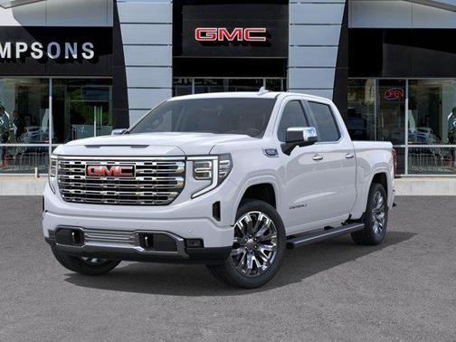 Glacier White Tricoat 2026 GMC Sierra 1500 Denali