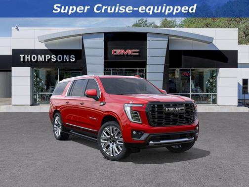 Volcanic Red Tintcoat 2026 GMC Yukon XL Denali Ultimate