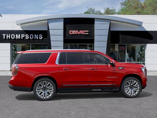 Volcanic Red Tintcoat 2026 GMC Yukon XL Denali Ultimate