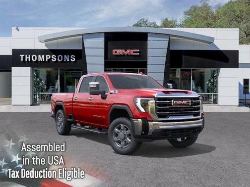 Volcanic Red Tintcoat 2026 GMC Sierra 2500 SLT