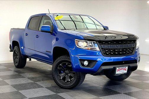 Kinetic Blue Metallic 2018 Chevrolet Colorado Z71