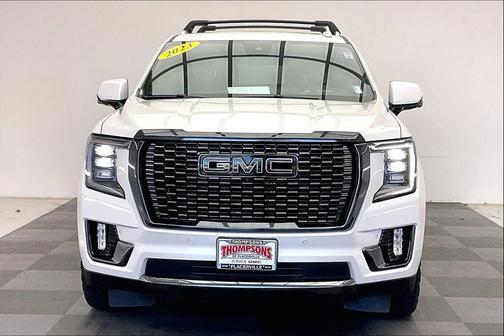 White Frost Tricoat 2023 GMC Yukon Denali Ultimate