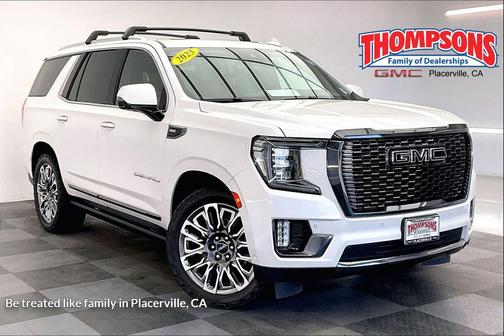 White Frost Tricoat 2023 GMC Yukon Denali Ultimate