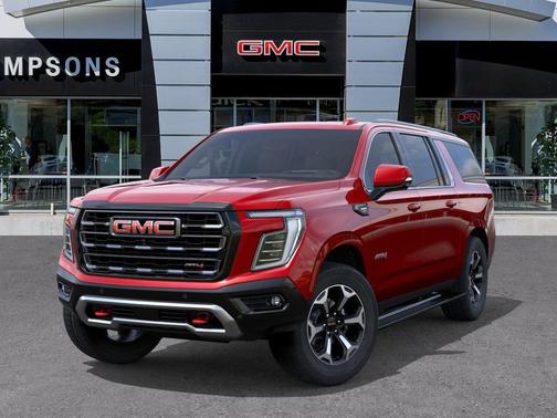 Volcanic Red Tintcoat 2026 GMC Yukon XL 4WD AT4 Ultimate