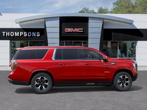 Volcanic Red Tintcoat 2026 GMC Yukon XL 4WD AT4 Ultimate