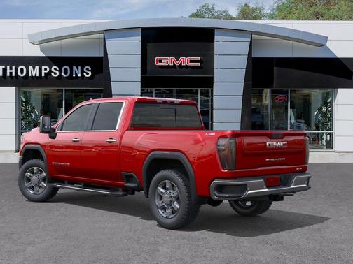 Volcanic Red Tintcoat 2026 GMC Sierra 2500 SLT