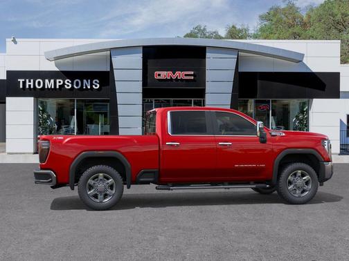 Volcanic Red Tintcoat 2026 GMC Sierra 2500 SLT