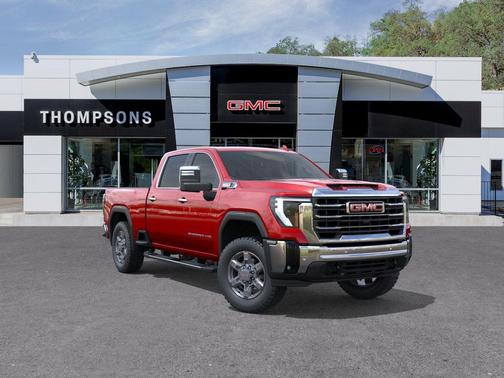 Volcanic Red Tintcoat 2026 GMC Sierra 2500 SLT