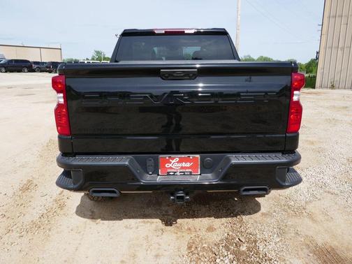 Black 2026 Chevrolet Silverado 1500 Custom Trail Boss