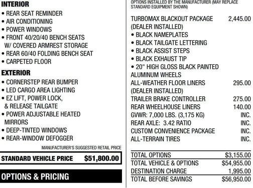 Black 2025 Chevrolet Silverado 1500 Custom Trail Boss