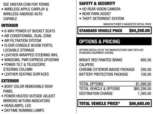 2023 Chevrolet Corvette Stingray w/1LT