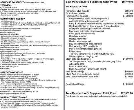 2025 Audi A6 45 Premium