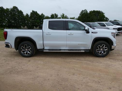 Glacier White 2026 GMC Sierra 1500 SLT