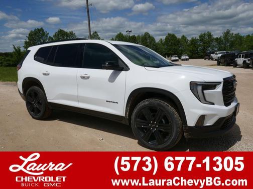 Summit White 2026 GMC Acadia Elevation