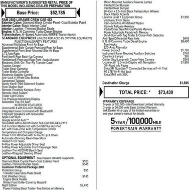 2021 RAM 2500 Laramie