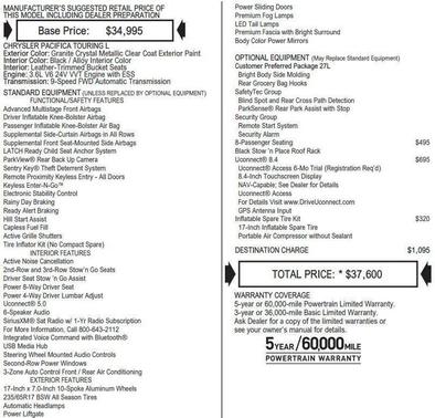 2017 Chrysler Pacifica Touring-L