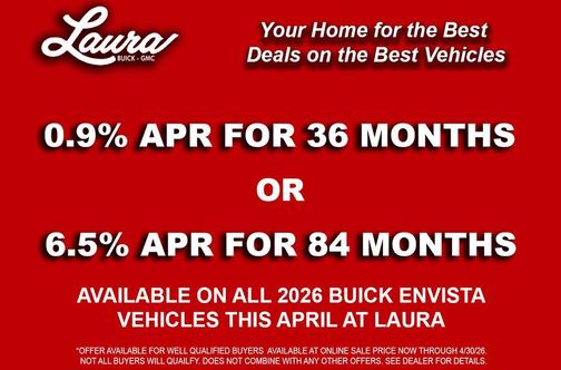 Moonstone Gray Metallic 2026 Buick Envista Sport Touring