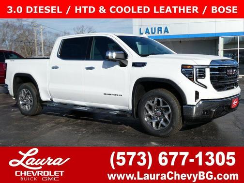 Summit White 2026 GMC Sierra 1500 SLT