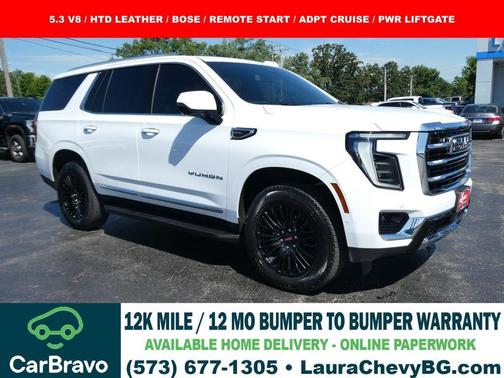 Summit White 2025 GMC Yukon Elevation