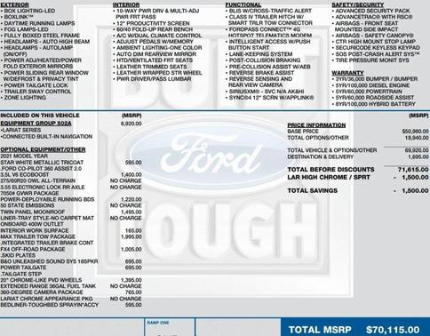 2021 Ford F-150 Lariat