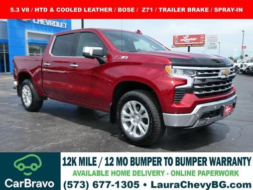 Radiant Red 2025 Chevrolet Silverado 1500 LTZ
