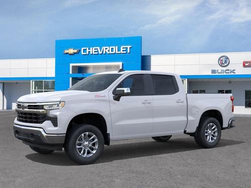 Summit White 2026 Chevrolet Silverado 1500 LT