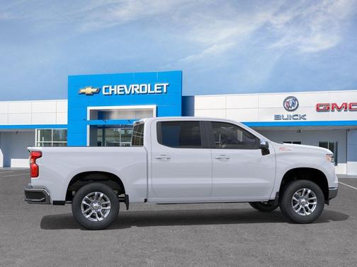 Summit White 2026 Chevrolet Silverado 1500 LT