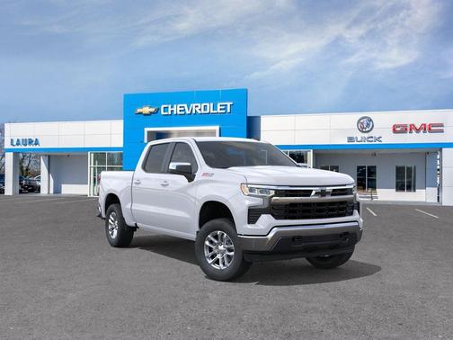Summit White 2026 Chevrolet Silverado 1500 LT