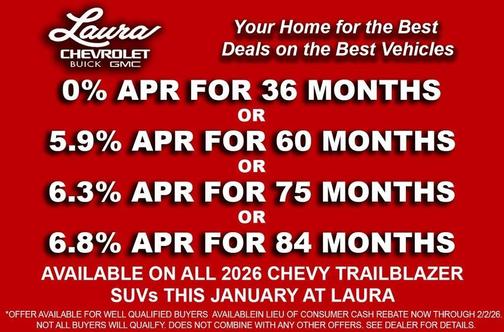 2026 Chevrolet Trailblazer LT