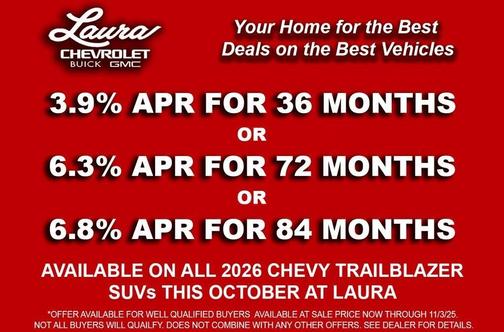 2026 Chevrolet Trailblazer LT
