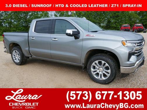 Sterling Gray Metallic 2026 Chevrolet Silverado 1500 LTZ