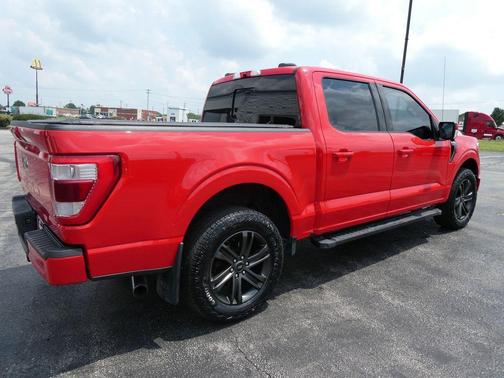 Race Red 2021 Ford F-150 Lariat