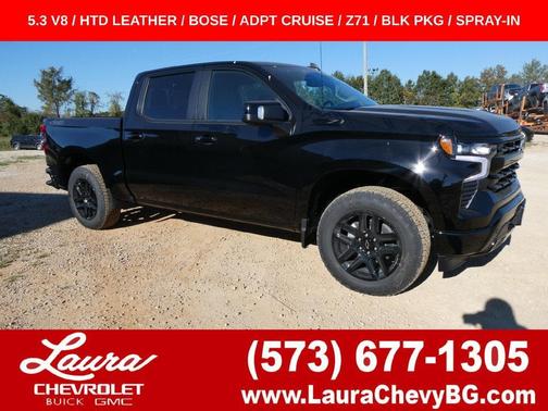 Black 2026 Chevrolet Silverado 1500 RST