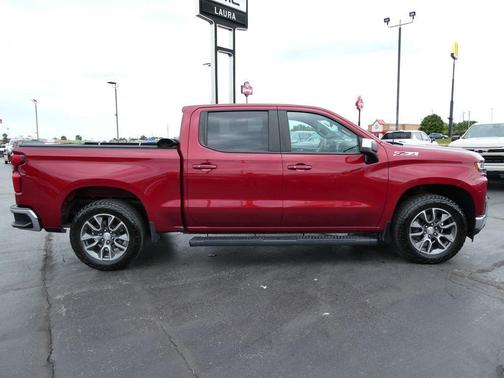 Cajun Red Tintcoat 2019 Chevrolet Silverado 1500 LT