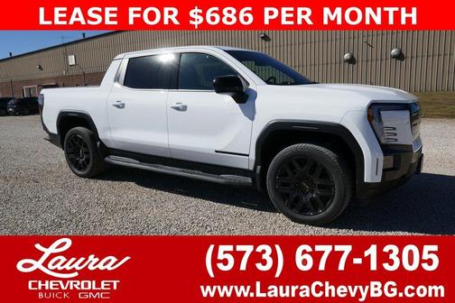 Summit White 2026 GMC Sierra EV Elevation