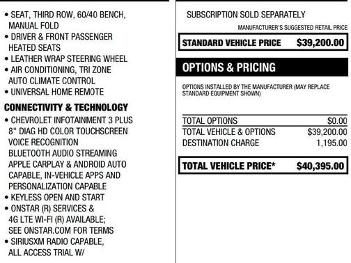 2020 Chevrolet Traverse LT Cloth