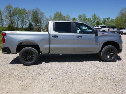 Sterling Gray Metallic 2026 Chevrolet Silverado 1500 Custom Trail Boss