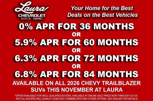 2026 Chevrolet Traverse RS